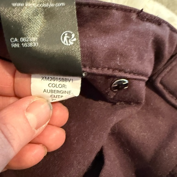 Liverpool Gia Glider/Revolutionary Skinny Ankle Stretch Ponte Pants Size 12/31 - Picture 8 of 8